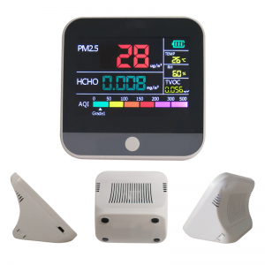 Smart Air Quality Detector 레이저 센서가 장착 된 PM2.5 가스 모니터 고감도 공기 감지기